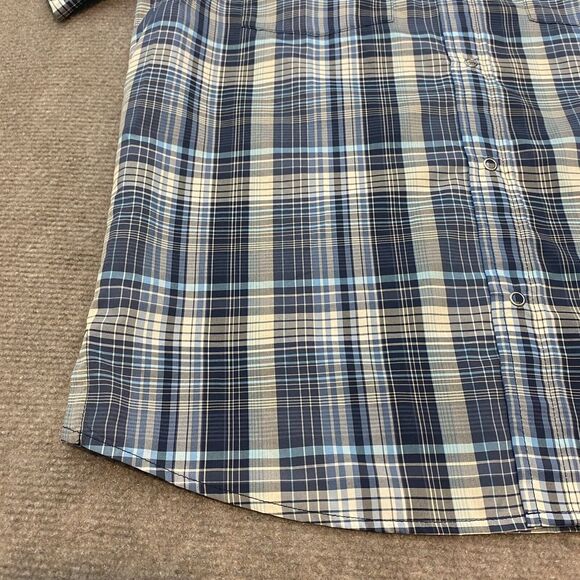 Patagonia Shirt Mens Small‎ Plaid Snap Front Plaid Lightweight Vented Outdoors - Picture 7 of 13